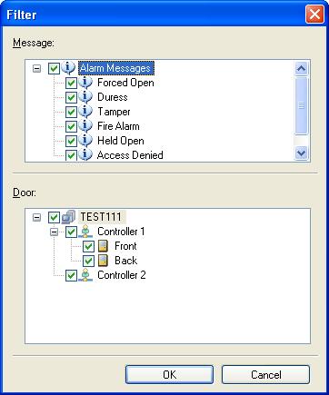 The following options are only accessible on the Access Monitor window. Right-clicking one message allows you to access its detailed information.