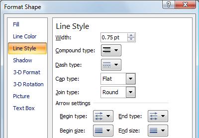 Drawing lines and arrows To draw a line: Click the Shapes button, and then click the Line button Click the slide in the position that you want the line to start, and then drag the mouse pointer to