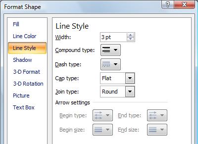 remove an outline from a selected shape, choose one of the following methods: On the Format tab, in the Shape Styles group, click the arrow on the Shape Outline button, and then choose No