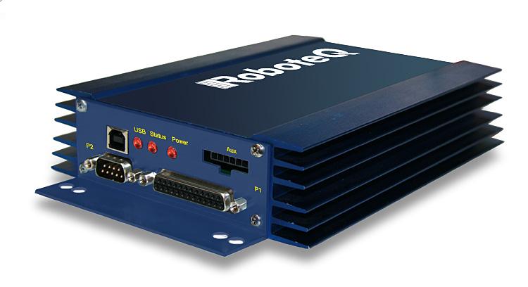 HBL16xx 150A Brushless DC Motor Controller with USB, Encoder Inputs and CAN Interface Roboteq s HBL16xx is a high-current controller for hall-sensor equipped Brushless DC motors.