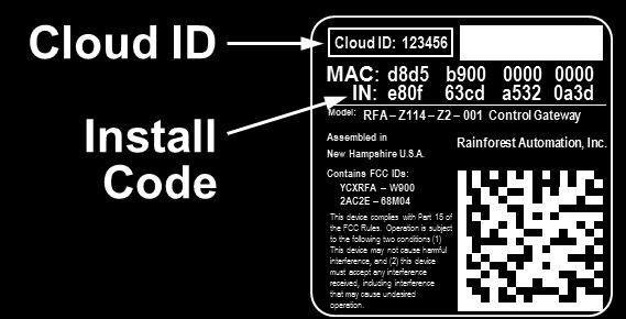 In the list will be an entry for eagle-xxxxxx (router), where xxxxxx is the 6-digit Cloud ID for your EAGLE-200 (the Cloud ID can be found in the top left corner of the device label).