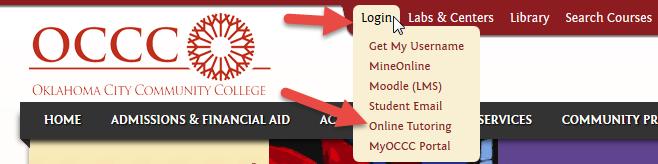 Regardless of how you contact them, you will be asked to provide: Your name Your OCCC email address MineOnline username Course name and number A description of your issue Online Tutoring OCCC also