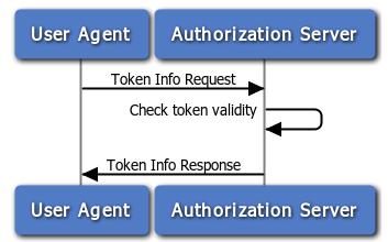 API Gateway OAuth 2.0 authentication flows Token information service You can use the token information service to validate that an access token was issued by the API Gateway.