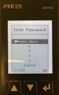 If this is the first test performed in Test Mode, then the Power Xpert Protection Manager prompts the user to enter the password from the PXR 20/25 trip unit (Error! Reference source not found.).