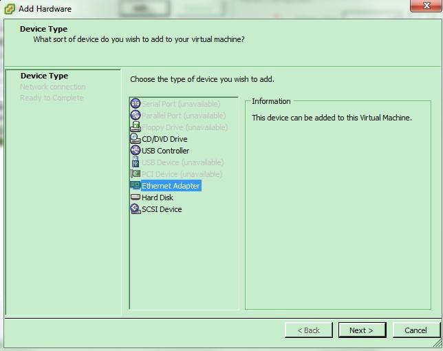 7. Configure the new added 2 NICs on the guest OS, so that the guest OS can ping to iscsi