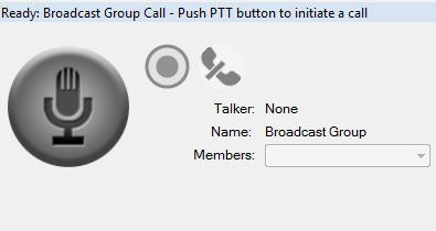 Console: To place a Broadcast Call: 1. Select the checkbox next to the Broadcast Group name 2.