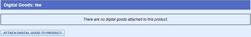 Digital Goods A digital good is a file delivered electronically via a secure login to the customer s order page.