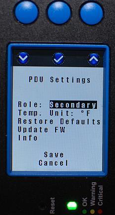 view the linked PDUs using the Serial Software. All linked PDUs remain in the Secondary Role.