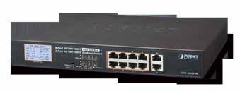 3af/at Power over Ethernet end-span PSE Up to 8 ports of IEEE 802.3af/802.