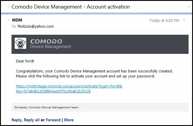 1.Introduction to Comodo Device Manager Comodo Device Manager (CDM) is a centralized device management system that allows network administrators to manage, monitor and secure mobile devices which