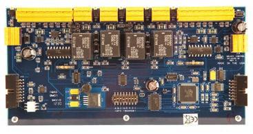635-SERIES CONTROL PANELS The 635-series Central Processing Unit (CPU) manages the access rules, schedules, and cards, as well as handling event data to and from the peripheral hardware (doors,