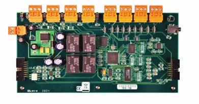 635-SERIES CONTROL PANELS Digital Input/Output Board (DIO): The DIO board controls inputs & outputs with user-defined schedules and an extensive array of configurable options.