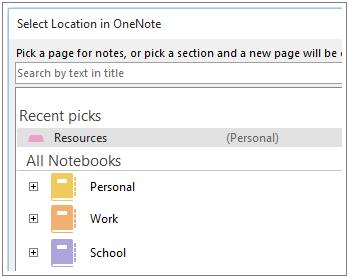 easier to associate your notes with their scheduled