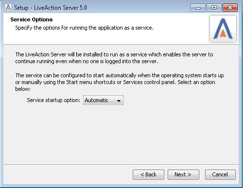 Default is Automatic. After clicking Next in the server start-up option, the installation will begin.