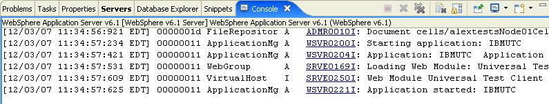 24. To start the Server right click in the WebSphere Application Server v6.1 server and select Start.
