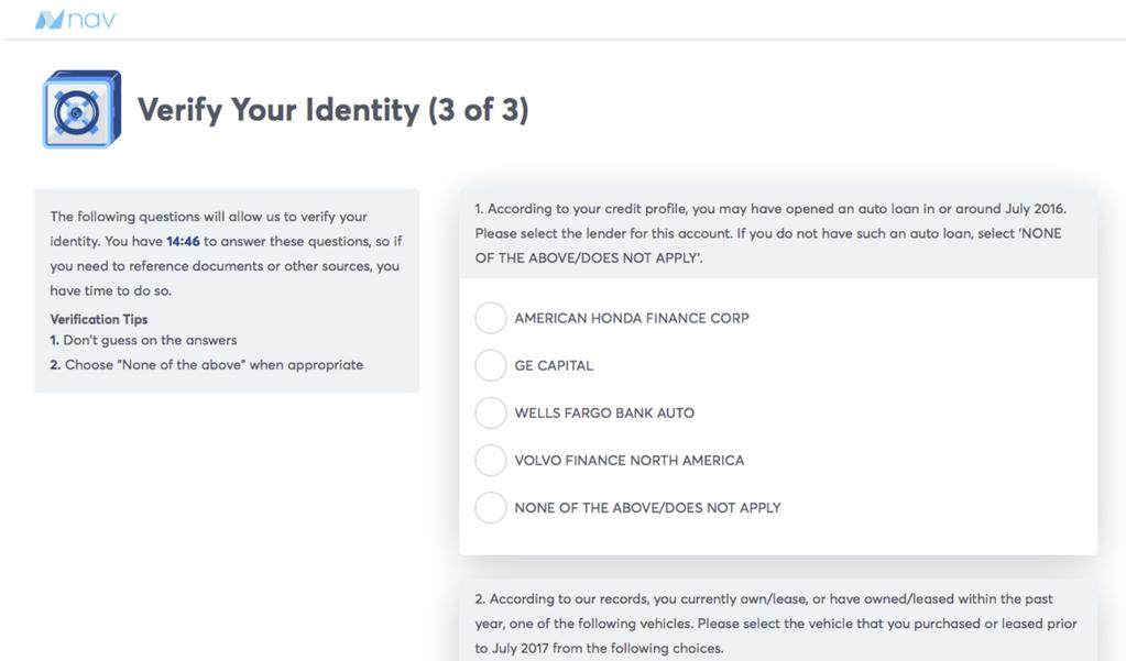 Step 12: Verify Your Identity (3 of 3).