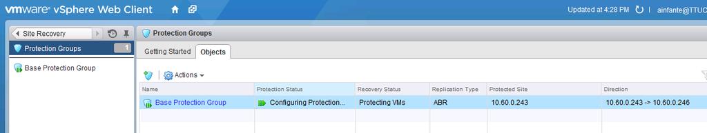 that only the ones we want to protect get replicated and protected). Next comes an optional description and that s it!