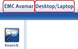 Avamar Desktop/Laptop Limited user interface The Avamar server presents a limited version of the web UI to a client when the number of files and directories in a client backup exceeds about 4 million