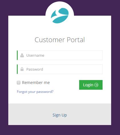 Front Side Instructions After completing all configurations at Dynamics CRM and portal for Customer Portal plug-in, Customer can sign-up or login