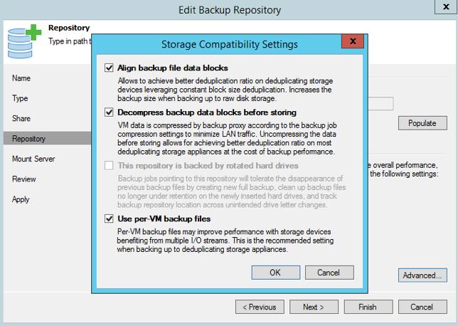 Figure 8 Setting the Number of Concurrent Tasks Scale-out Backup Repositories With Veeam 9, there is a new feature, scale-out backup repositories.