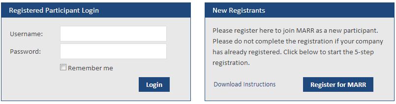 ca The registration system for new participants is a 5 step registration process: Step 1: Company Information Step 2: Contact Information Step 3: Brand Information Step 4: Agency Appointment