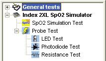 bmp Look in the Test Explorer to verify that the Plug-In has loaded properly. If Index 2XL SpO2 Simulator is listed, the Plug-In correctly loaded during startup.