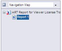 Figure 27 8. Navigation Map allows you to see the overall outline of your report, if your report contains multiple tabs. 9.
