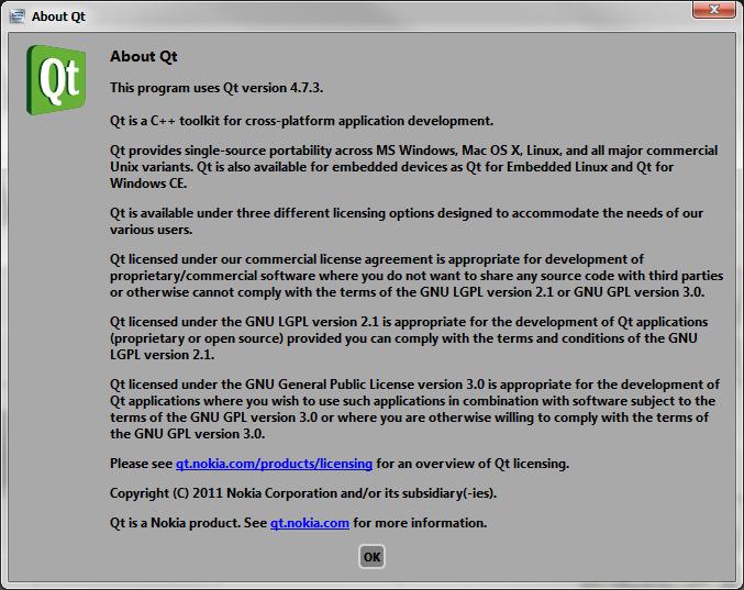 Figure 73 - About Qt Information Page 6 Appendix A: Release 1.0 to Release 1.1 Upgrade Release 1.1 of Secure Guard CMS contains new features not available in Release 1.0. These new features include the following: 1.