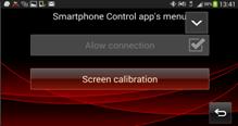 Why we need Kenwood Smartphone Control App? 1 Screen Calibration.
