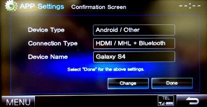 and pair your GalaxyS4 via Bluetooth Android Then press