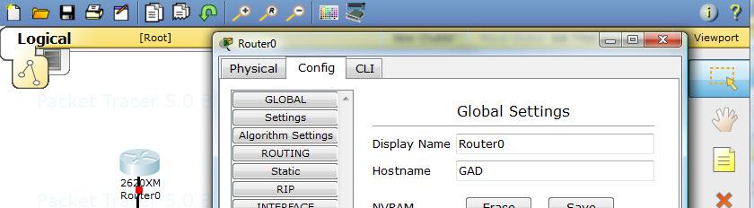Configuring Router Hostname 2.