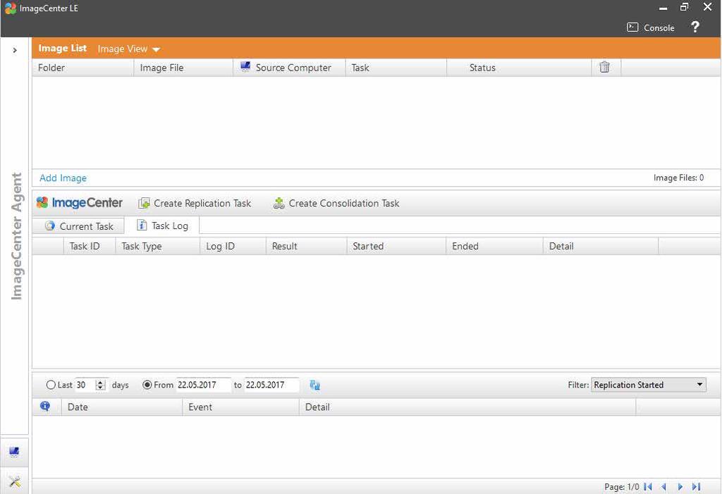 Step 2: Replication to RDX Replication to RDX can be performed with the