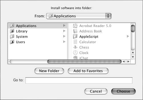 Installing Software Installing Software Macintosh Insert Double-click Double-click Click 5 Confirm 6 Select DSS Player for Mac into the CD-ROM drive. CD icon.