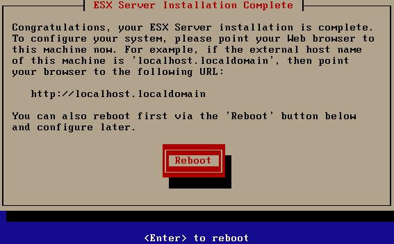 Caution: When you reboot, the system boots into a uniprocessor Linux kernel with legacy mode interrupts.