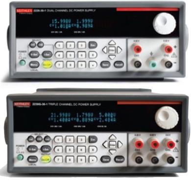 Series 2220/2230 Two or Three Channels, Low Noise, Programmable Power Supply Designed for Benchtop Applications Model 2230-30-1, 2230J-30-1*, 2230G-30-1, 2230GJ-30-1* 2220-30-1, 2220J-30-1*,