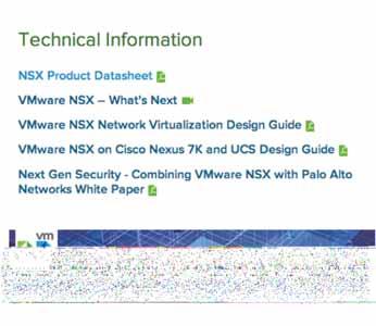 com/networkvirtualization NSX Product Page com/go/nsx NSX Training