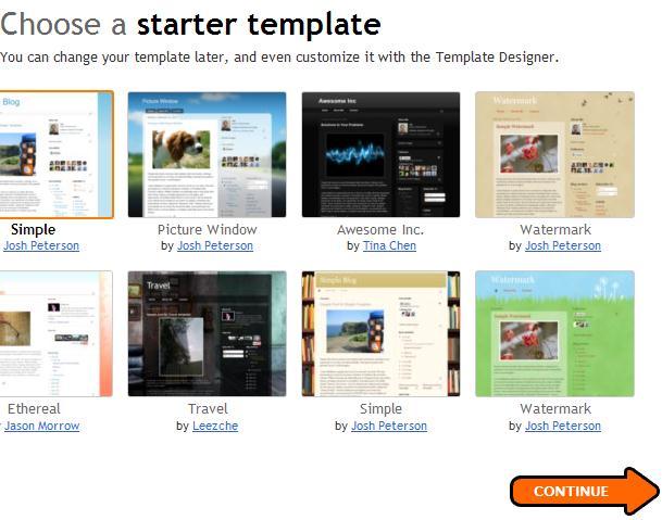 Step 4: Select a Template There are many templates available. You can choose a template that fits your topic the best and then customize it later with the Template Designer.
