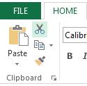 3 MORE TASKS IN MICROSOFT EXCEL Cutting, Copying, and Pasting Data In the Excel Basics class, we discussed entering data by typing in the cells of an Excel spreadsheet.
