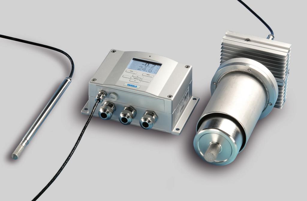 DMT345 and DMT346 Dewpoint Transmitters for High Temperature Applications Features DMT345 measures humidity at temperatures up to 180 C (356 F) DMT346 measures humidity at temperatures up to 350 C