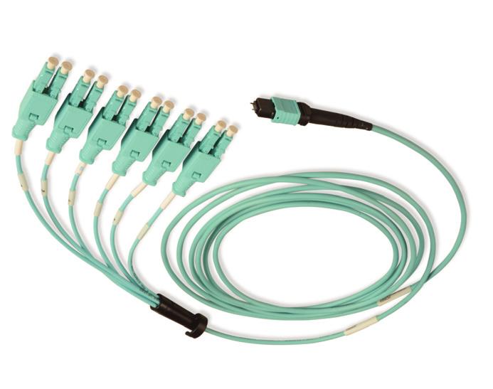 Even in 10 Gb/s applications, plug and play MPO/MTP-to-LC Hybrid Assemblies are used due to their easy plug and play deployment and ability to connect to MPO/MTP backbone cabling.