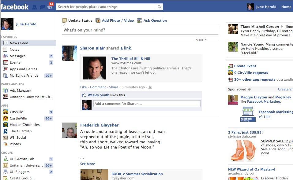 Facebook (Facebook) FeaturesOverview This table shows you Facebook features and how they work. It s not formatted in the most user-friendly manner. I will update this file eventually with one that is.