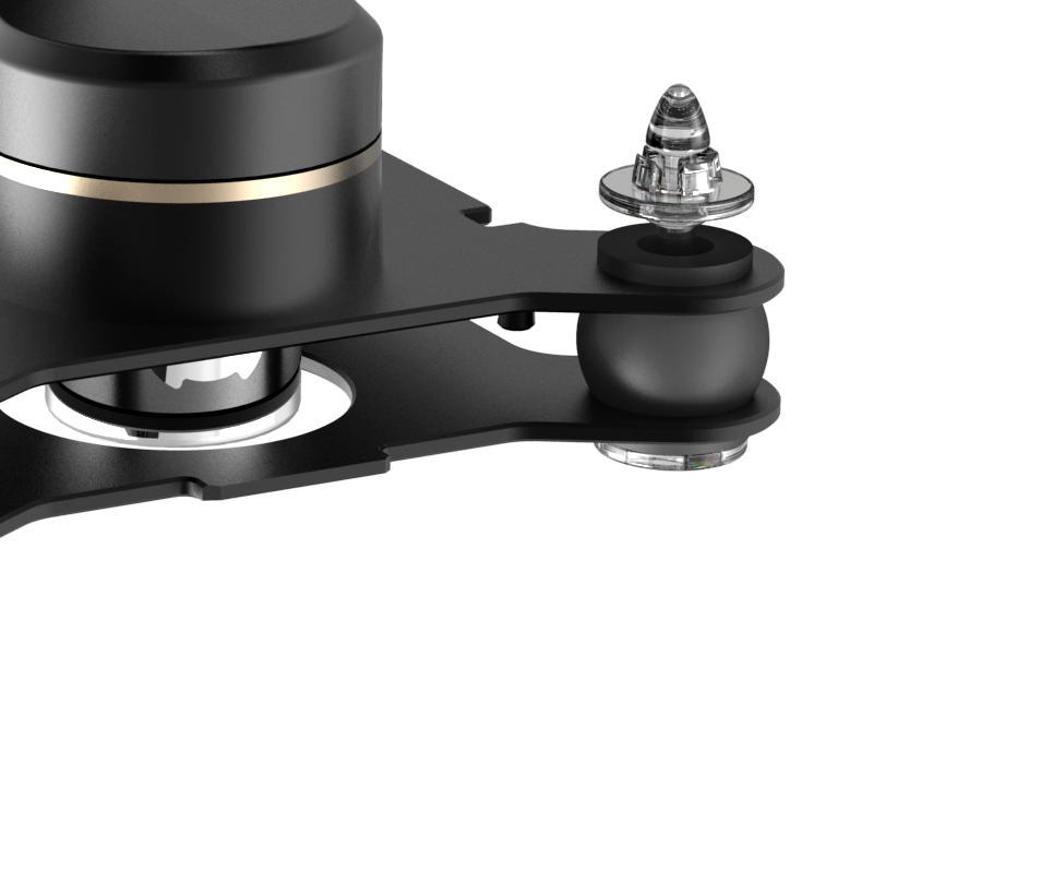 The independently developed 4K high definition sports camera is carried on this gimbal.