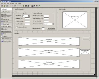 graphical user interface to