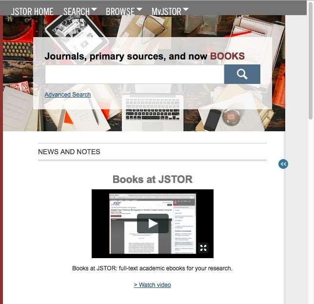 JSTOR is mobile