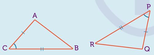 Proving that triangles are congruent SAS (Side Angle Side) Often referred to as the SAS rule, the Side-Angle-Side rule can be used to prove two triangles are congruent.