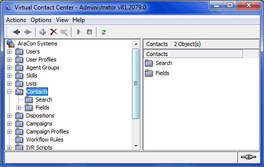 Configuring the Five9 Options Synchronizing Five9 and NetSuite Lists 3 Right-click