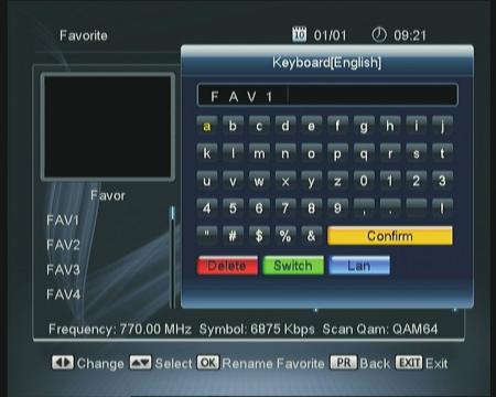 Single EPG Mode In Single EPG screen the program schedule of each channel is displayed. Press keys on the left hand side to select a channel.