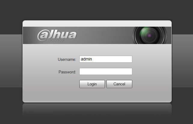 The Web Interface allows you to set camera parameter, configure alarm inputs and outputs, view live camera images, and review recorded video.