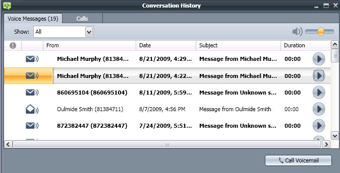 Cisco Unified Communications Integration for MOC Visual Voicemail The 8.