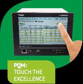 APPLICATIONS PQM4000 is connected to networks and facilities to monitor: Power quality Critical processes even in remote mode Harmonics and interharmonics